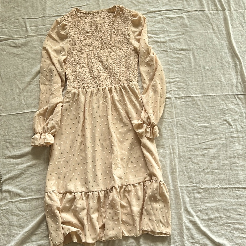Beige dress